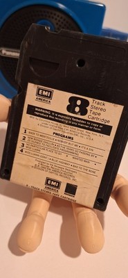 Used Vintage 80's George Thorogood Bad To The Bone 8 Track Tape Item image 2