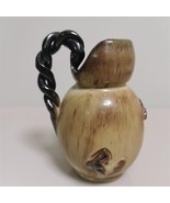 Rare Vintage Roger Guerin Bouffioulx Jug with Braided Handle and Fishes ... - £73.24 GBP