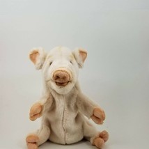 Pig Full Body Hand Puppet Doll by Hansa Realistic Look Plush Animal Lear... - £45.54 GBP