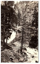 RPPC Sanborn Postcard Scenes At Boulder Falls, Colorado 6-898 - £26.29 GBP