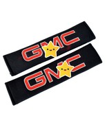 GMC Embroidered Logo Car Seat Belt Cover Seatbelt Shoulder Pad 2 pcs - €11,36 EUR