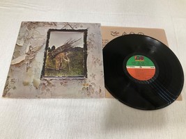 Led Zeppelin IV Gatefold Vinyl Record 1st Press 1971 Stairway To Heaven VG+ - £148.00 GBP