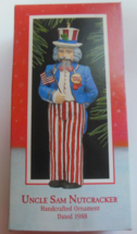 Hallmark Keepsake Ornament 1988 Uncle Sam Nutcracker - QX4884 - £14.27 GBP