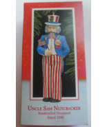 Hallmark Keepsake Ornament 1988 Uncle Sam Nutcracker - QX4884 - $18.80