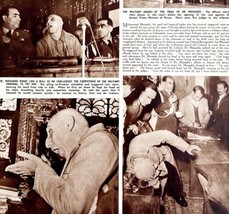 Dr Mossadek War Crimes Sultanabad Court 1953 Article From Sphere UK Impo... - $39.99