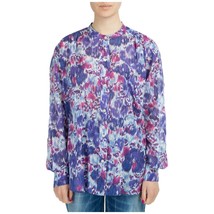 Isabel Marant Etoile Womens Floral Printed Mexika Cotton Shirt Tunic Top... - $134.49