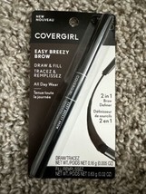 CoverGirl Easy Breezy Brow Draw &amp; Fill 2 n 1 Definer All Day Wear 400 Ri... - £5.41 GBP