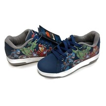 Heelys Marvel Avengers Skate Shoes HES10506 Iron Man Blue Youth Size 4 Womens 6 - £62.94 GBP