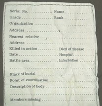 US Military Medical Corps Patients/Deceased Personal Effects bag unissue... - $475.18 MXN
