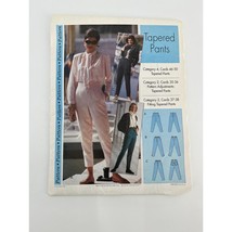 Sewing Step-by-Step Tapered Pants Pattern Vintage Uncut  - $11.76