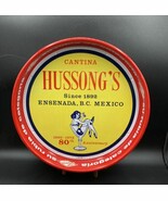 Cantina Superior Hussong’s Advertisement Tin Drink Tray Ensenada Mexico ... - €85,98 EUR