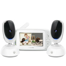 Motorola - 4.3&quot; Video Baby Monitor - 2 Camera Set - $329.00