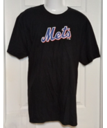 NY Mets Fanatics Black Official Team Logo Men&#39;s T-Shirt 2XL - $24.30