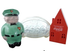 1950&#39;s Esso, Coca-Cola, and Conoco Bank Collection - £129.50 GBP