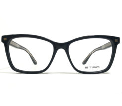 ETRO Eyeglasses Frames ET2603 001 Black Gold Square Full Rim 52-16-140 - £51.35 GBP