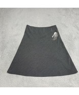Womens NWT Tribella Business Office Black Short Swing Skirt Sz 6 - $17.08