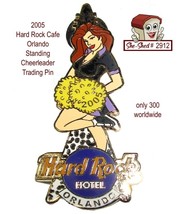 Hard Rock Hotel 2005 Pin Orlando Cheerleader Trading Pin - £11.70 GBP