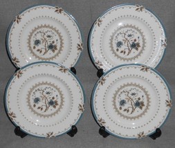 Set (4) Royal Doulton Old Colony Pattern Dessert/B&amp;B Plates Made In England - £23.29 GBP