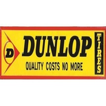 American Flyer Dunlop Tires Adhesive Whistle Billboard Sticker 577 - $11.99