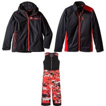 Spyder Boys Snowsuit Ski Set  Reckon Jacket &amp; Expedition Bib Pants Size ... - $110.88