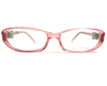Robert Marc Eyeglasses Frames 136 400 Burgundy Red Clear Pink 52-15-135 - £73.89 GBP