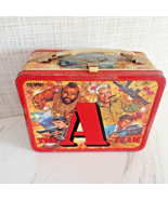 Vintage The A-Team Metal Lunchbox 1983 Stephen J Cannel Productions BxH - $79.19