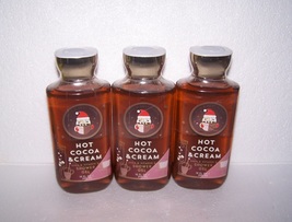 Bath & Body Works Hot Cocoa & Cream Shea & Vitamin E Shower Gel -Lot of 3 New - $54.99