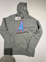 HOUSTON OILERS Men&#39;s Nike Heather Gray Logo Pullover Hoodie NWT - $39.00