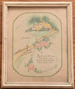 Vintage Framed Mother Poem - $3.96