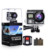 OGL WIFI ACTION CAMERA 4K 24MP WATERPROOF ULTRA HD REMOTE EIS SPORT 2&quot; LCD - $186.61