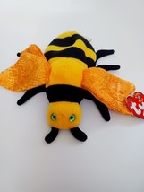 TY 2001 THE BEANIE BABIES COLLECTION &quot;BUZZIE&quot; THE BEE - £7.01 GBP