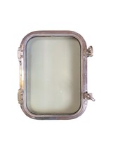 Vintage Marine Reclaimed Ship Aluminum Square Porthole Window - £262.70 GBP