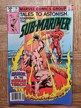 Sub-Mariner #14 Marvel Comics January 1981 Human Torch - £7.52 GBP