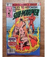 Sub-Mariner #14 Marvel Comics January 1981 Human Torch - £7.44 GBP