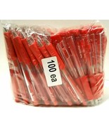 NEW Pentel Wow! Retractable Gel Pen RED INK Med Tip .7mm BULK 100-pcs K4... - £20.68 GBP