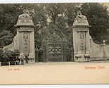 Lion Gates Postcard Hampton Court Palace London England by Stengel - $11.88
