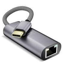 Usb C To Ethernet Adapter, 1Gbps Usb-C To Rj45 Lan Adapter, Type-C To Ethernet A - £22.01 GBP