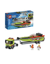 LEGO City Race Boat Transporter 60254 Building Set (k) - £101.78 GBP
