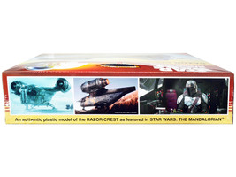 Skill 2 Model Kit Razor Crest Spaceship Star Wars: The Mandalorian 1/72 Scale Mo - £76.03 GBP