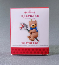 Hallmark 2013 Yuletide Ride Event Exclusive Repaint Colorway Miniature Ornament - $41.95