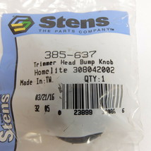 Stens 385-637 Trimmer Head Bump Knob replaces Homelite 308042002 - £2.20 GBP