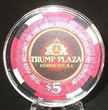 (1) $5. TRUMP Plaza CASINO CHIP - Sports Collectors - AC- Limited Editio... - £39.92 GBP