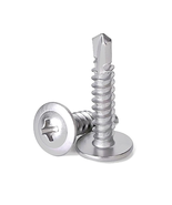 300 PCS 8#×3/4&quot; Stainless Steel Self-Drilling Phillips Truss Head Screws - €17,78 EUR