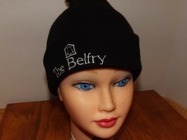 Belfry Beanie Black with Pom-Pon knit cap - £7.63 GBP