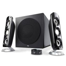 Cyber Acoustics CA-3908 2.1 Stereo Speaker System with 6.5&quot; Subwoofer and Contro - £131.53 GBP