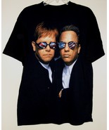 Elton John Billy Joel Concert Tour Shirt Vintage 1995 Single Stitched Si... - $226.36 CAD