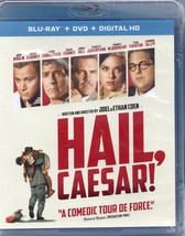HAIL, CAESAR! (dvd+blu-ray) *NEW* hollywood studio fixer keeps stars in line - £7.06 GBP