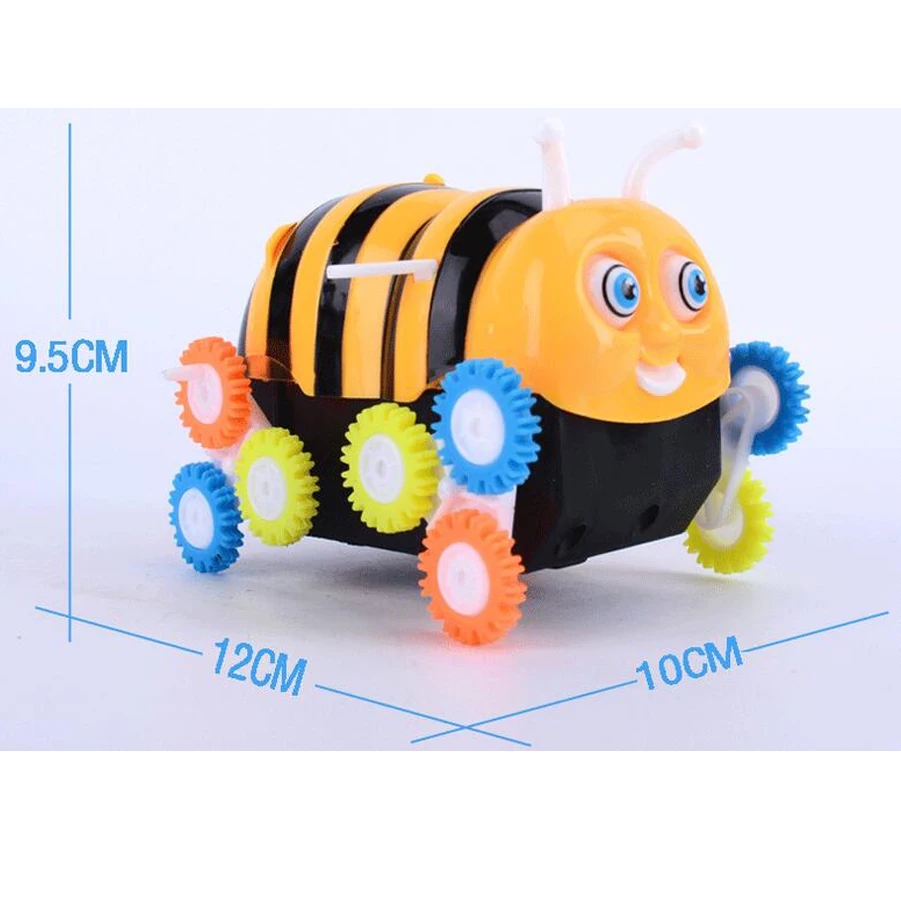 Tipping Bucket Small Bee Toy Electric Car Bee Car Hands-On Brain, Interest - £11.43 GBP