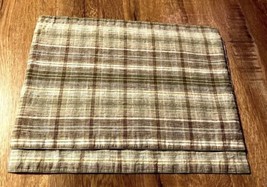 Vintage Plaid 17&quot; x 12&quot; Cotton Twill Placemat set of 2 - £13.45 GBP