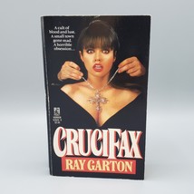 Crucifax by Ray Garton 1988 Vintage PB First Edition Vampire Horror Spla... - $45.00